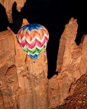 High Canyon Balloon by judy hill