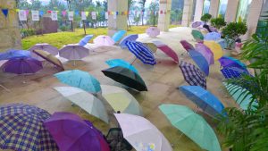 Umbrella Confab by judy hill