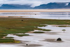 Melanes Estuary Iceland by judy hill