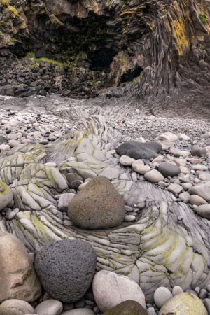 Hellnar Rock Beach Iceland by judy hill