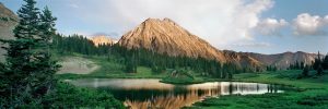 Copper Lake Dawn by judy hill