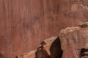 People of Long Ago Petroglyphs by judy hill